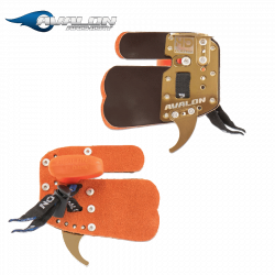 (Bild für) Avalon Classic Messing HD Fingertab Leder