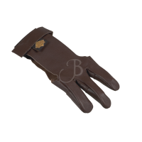 Schiesshandschuh HUNTER BLACK XL Bogensport Handschuh Lederhandschuh Guantino 