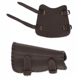 (image for) Buck Trail Tribal Armguard (oiled leather)
