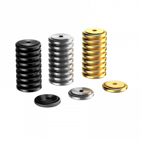 (image for) Bicaster BAW-28 Stainless Steel Weight Set for Stabilizer and Bow