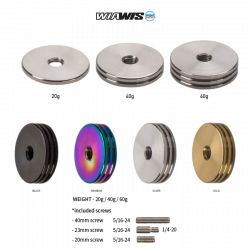 (image for) Win & Win Wiawis Disc Color Weight (3/pk)