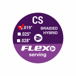(image for) Flex Archery Carrera S-19 Serving (hybrid/braided)
