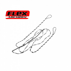 (Bild für) Flex Archery Trad. Fertigsehne Fast Flight (flämisch Spleiß)