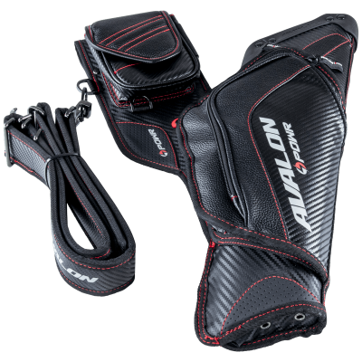 (Bild für) Avalon POWR Carbon-Style Seitenköcher (ink. Gürtel)