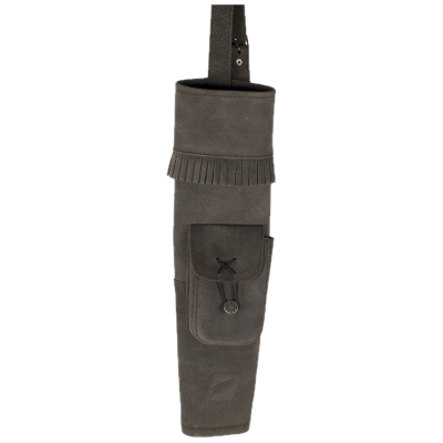 (image for) White Feather Traditional Back Quiver Hurricane