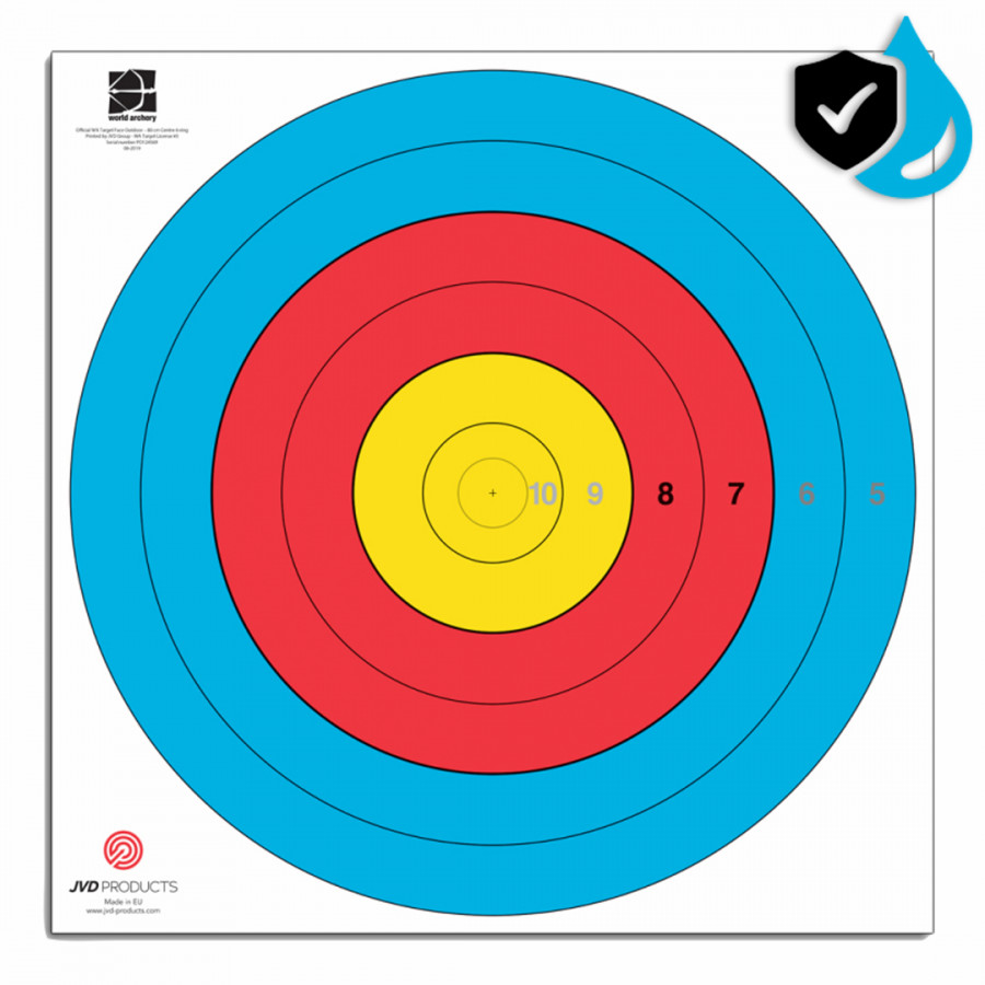 (Bild für) Auflage WA/FITA 80cm Center (10-5) (wasserfest)