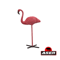 (image for) Asen/Wildcrete 3D Flamingo standing