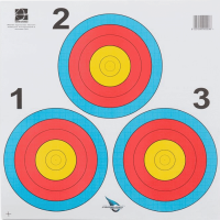 Auflage WA/FITA Vegas 3-Spot 40cm Center