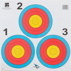 (image for) Target Face WA/FITA Vegas 3-Spot 40cm (Universal)