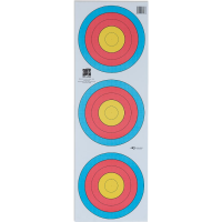 Auflage WA/FITA 3-Spot Recurve 3x20cm