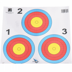 (image for) Target Face WA/FITA Vegas 3-Spot 40cm (Compound)