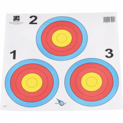 (image for) Target Face WA/FITA Vegas 3-Spot 40cm (Recurve)
