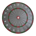 (image for) Baumgartner 3D Targets Dartboard (80cm)