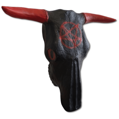 (Bild für) Baumgartner 3D Targets Halloween Stierschädel