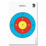 (image for) Krüger Blowpipe Target Face 10m BSVD