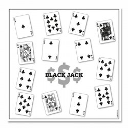 (image for) Krüger Archery fun target Black Jack