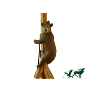 (Bild für) Leitold 3D-Ziel Kleiner Braunbär kletternd mit Gurt
