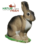 Natur Foam Hase sitzend
