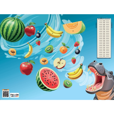 (Bild für) Pedago Game Faces – Set mit 6 Spaß-Zielscheiben