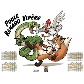 (image for) Pedago Game Faces - Set of 6 Fun Target Faces