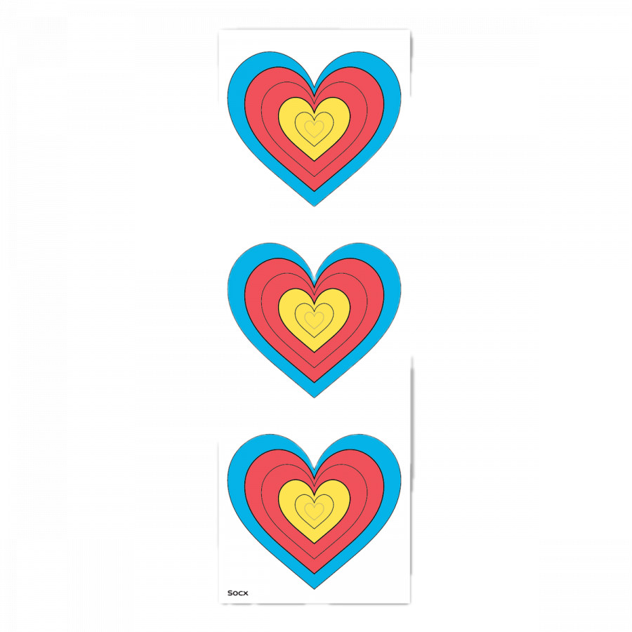 Socx Target Face Differential Learning Valentine (Bild für) Socx Target Face Differential Learning Valentine