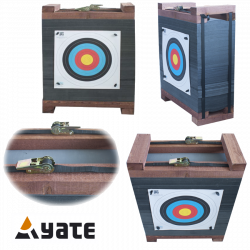 (image for) Avalon Pack Band 60 Layered-Foam-Target with Wooden Frame