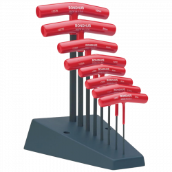 Bondhus Workshop T-Handle Key Set Hex Metric (image for) Bondhus Workshop T-Handle Key Set Hex Metric