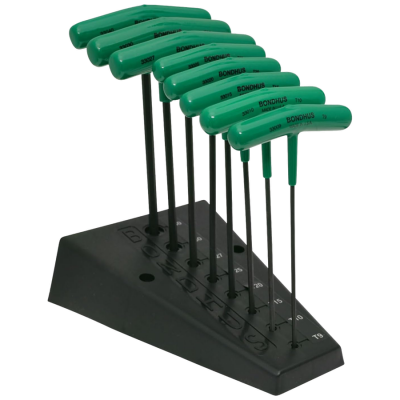 (image for) Bondhus Workshop T-Handle Key Set Torx