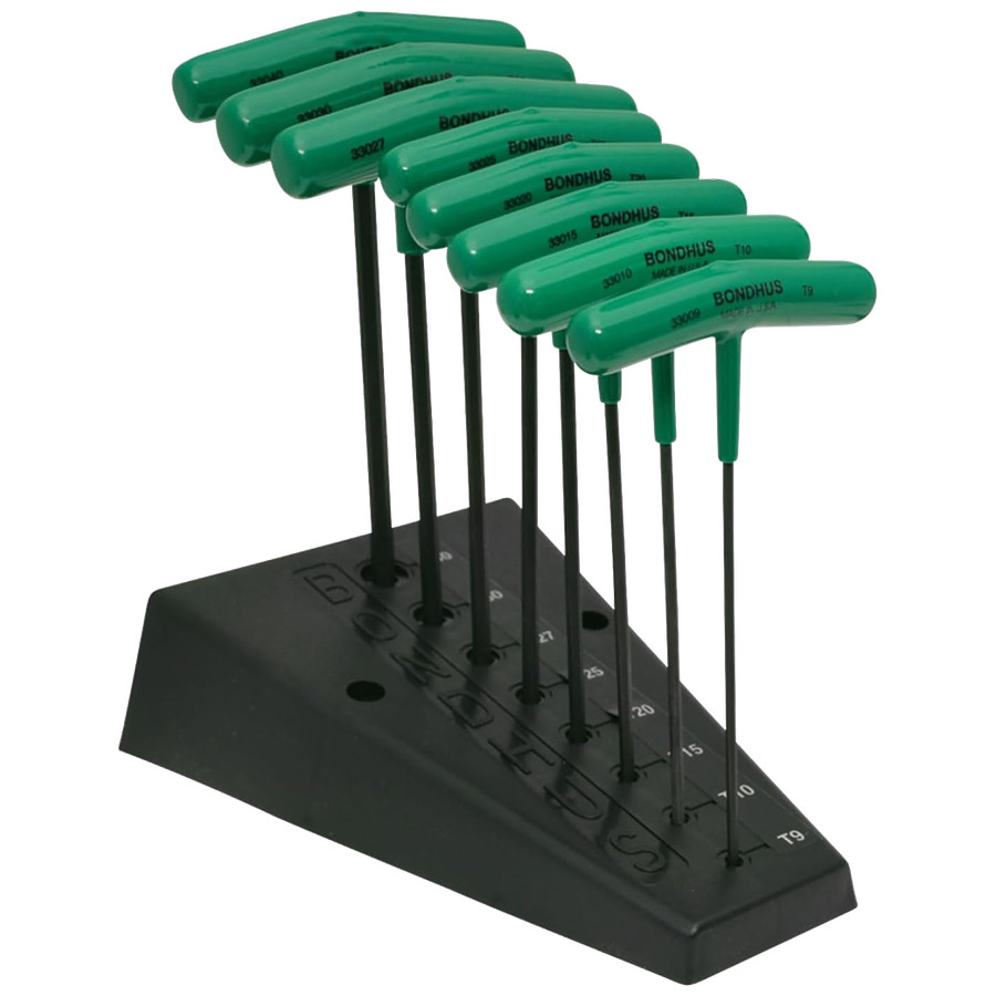 (image for) Bondhus Workshop T-Handle Key Set Torx