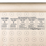 (image for) Last Chance FlightPaper Spare Paper Roll for FlightCheck