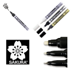 (Bild für) Sakura Pen-Touch Liquid Paint Marker Extra Fine 0,7mm