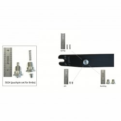 Uukha ILF Schraubensatz für S-Curve Wurfarme (Paar) (Bild für) Uukha ILF Schraubensatz für S-Curve Wurfarme (Paar)