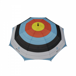 JVD Regenschirm im FITA/WA Target Design (Bild für) JVD Regenschirm im FITA/WA Target Design