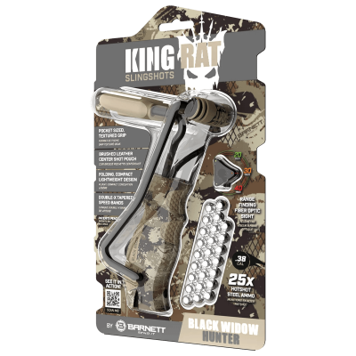 (Bild für) Barnett King Rat Black Widow Hunter Schleuder