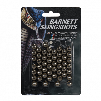 (Bild für) Barnett Stahlmunition für Schleudern cal .38 (50er Pack)