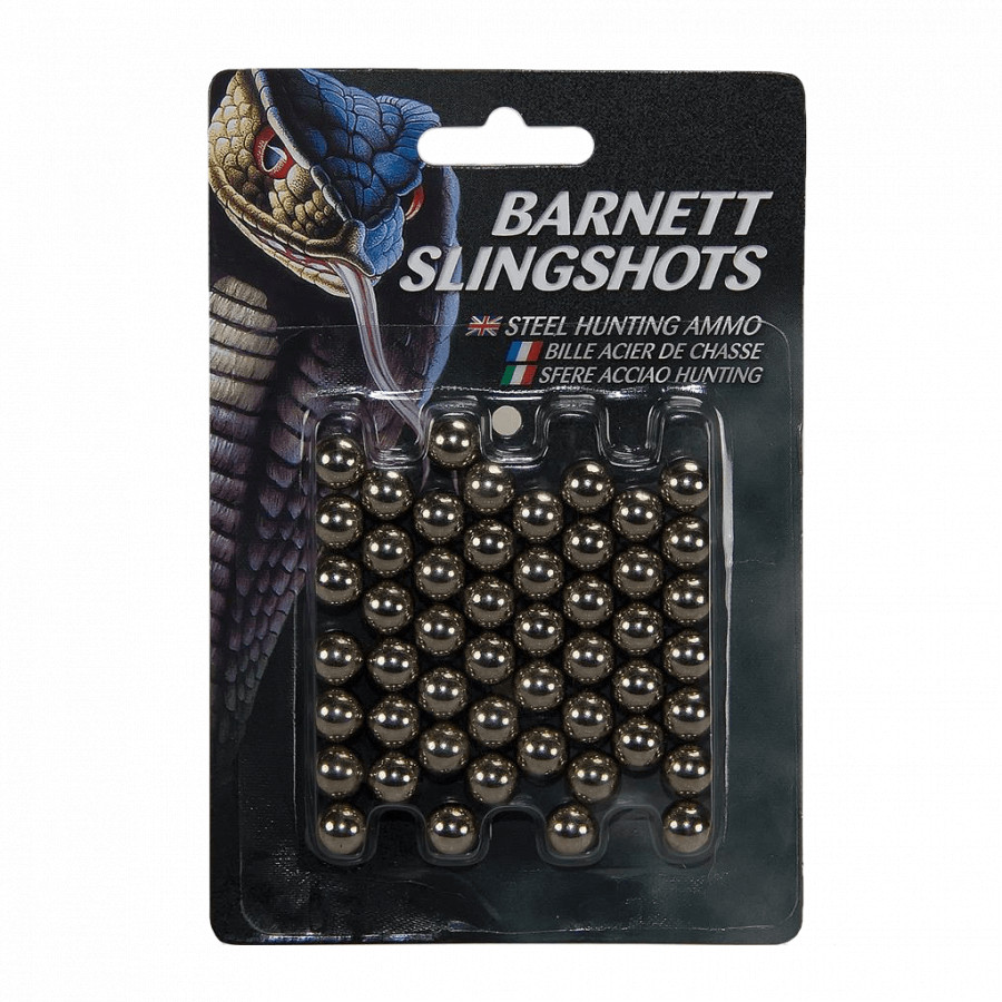 (Bild für) Barnett Stahlmunition für Schleudern cal .38 (50er Pack)