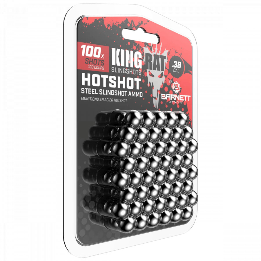 (image for) Barnett Steel Slingshot Ammo (100/pk)