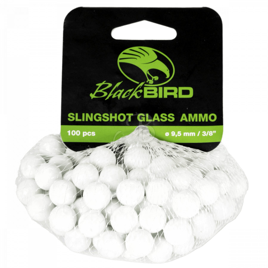 (Bild für) Blackbird Schleudermunition 3/8" aus Glas (100 Kugeln)