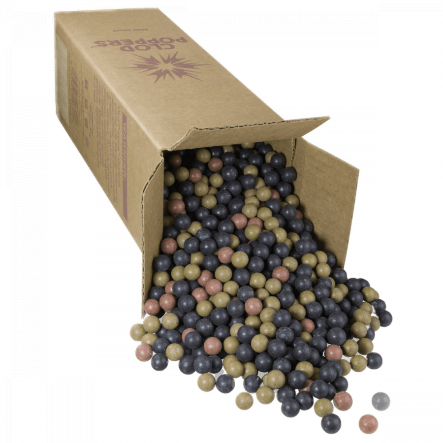 (image for) Saunders Clod Poppers Slingshot Clay Ammo (1200/bag)