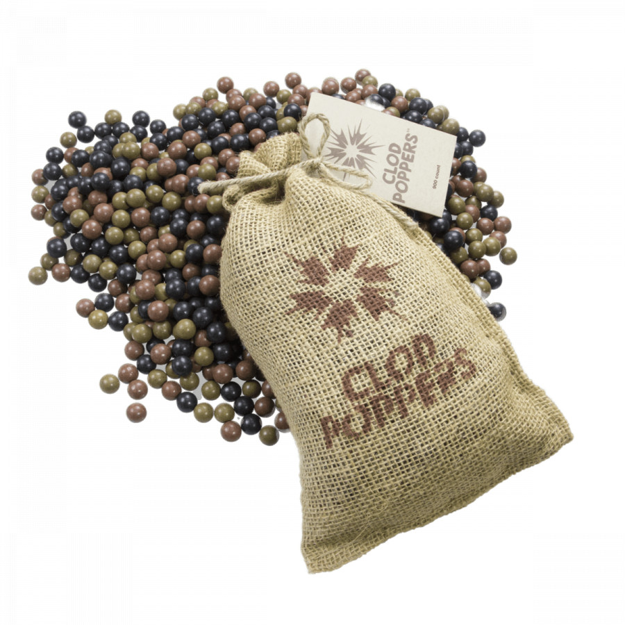 (image for) Saunders Clod Poppers Slingshot Clay Ammo (500/bag)