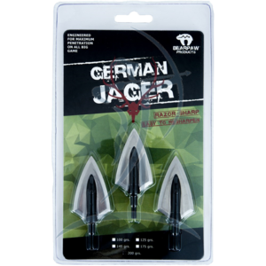 Bearpaw German Jager Broadheads (3er Pack)
