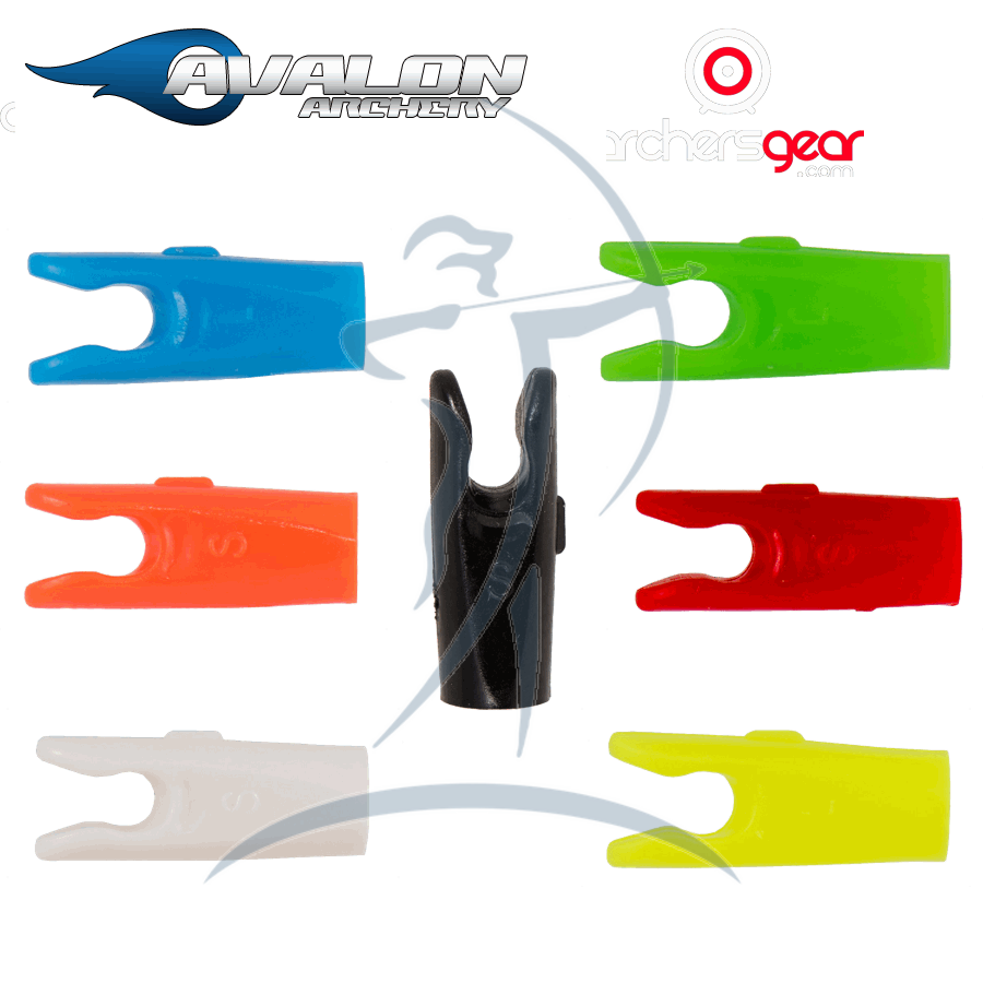 12 x Avalon Pin Nocke S schwarz Pfeilnocke Carbonpfeile Carbonschaft Bogensport 