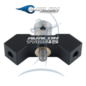 Avalon Tyro V-Bar 45° Aluminium (schwarz)