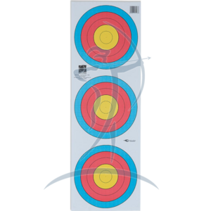 Auflage WA/FITA 3-Spot Recurve 3x20cm