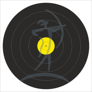 Field Target Face 80cm (waterproof)