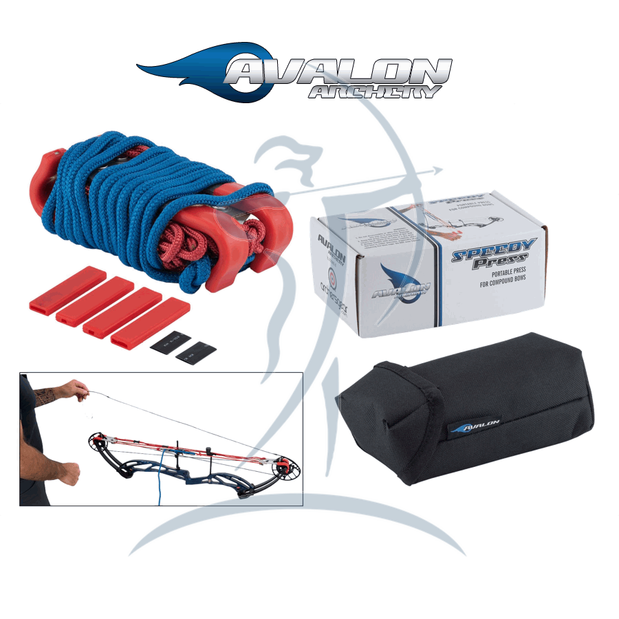 Avalon Speedy Press transportable Compound Bogenpresse » Bogentandler.at