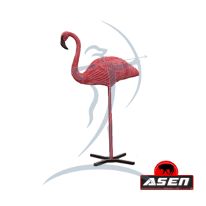 Asen/Wildcrete 3D Flamingo stehend
