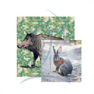 Bearpaw Tierbildauflage Hase oder Wildschwein