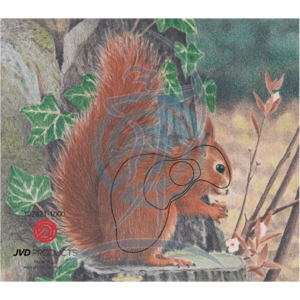 JVD Animal Target Face Squirrel (25cm)