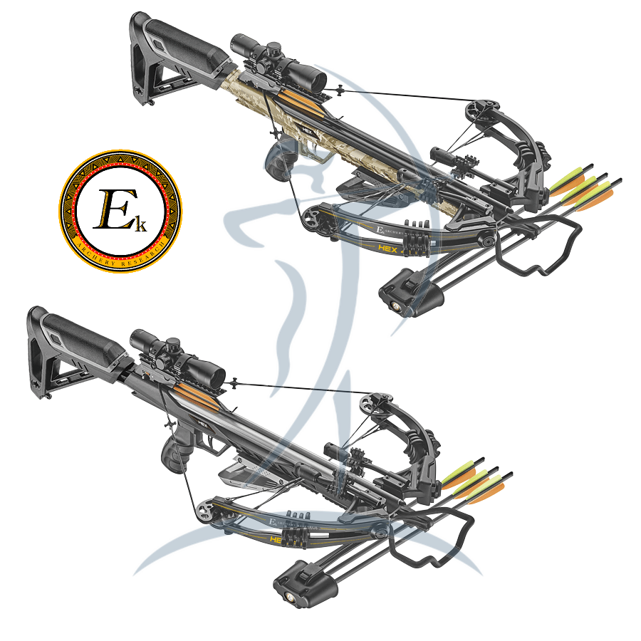 EK Archery HEX400 ArmbrustPackage 210lbs/400fps » Bogentandler.at